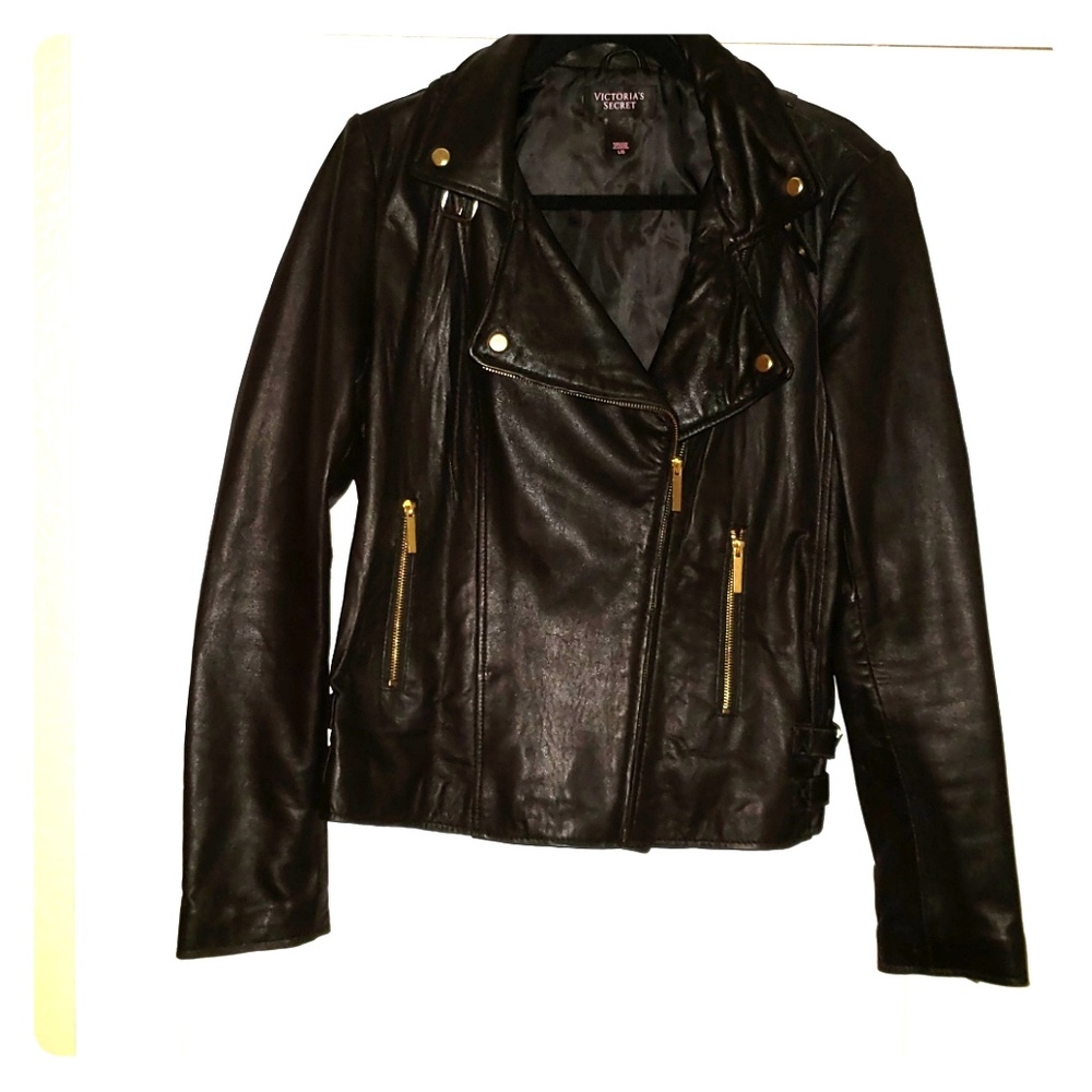 Leather Moto Jacket Victoria's Secret